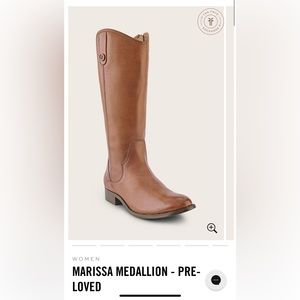 FRYE MARISSA MEDALLION - PRE-LOVED
